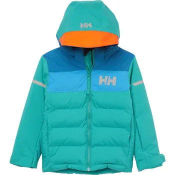 HELLY HANSEN K VERTICAL INSULATED JACKET Signal Green Velikost: 116/6
