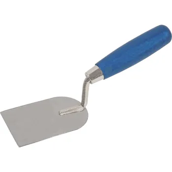 Zednická lžíce lžíce nerezová, štukatérská, lopatička, dřevěná rukojeť, 100 x 60 mm 0.11 Kg TOP Sklad4 106068 (0.11 Kg TOP Sklad4 106068)