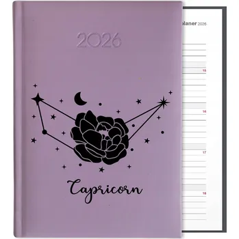 Kalendář Knižní kalendář 2026 A5 FunnyCase fialový