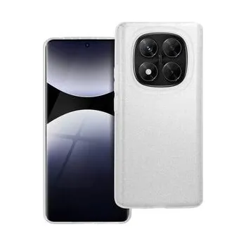 Pouzdro na mobilní telefon Kryt SHINING pro XIAOMI Redmi Note 14 Pro 4G stříbrný - OEM + zdarma možnost vyzkoušet a vrátit zboží do 30 dní