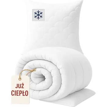 přikrývka Zimní Sada |UŽ JE TEPLO| Nadýchaná přikrývka 160x200 + 70x80 Česká výroba