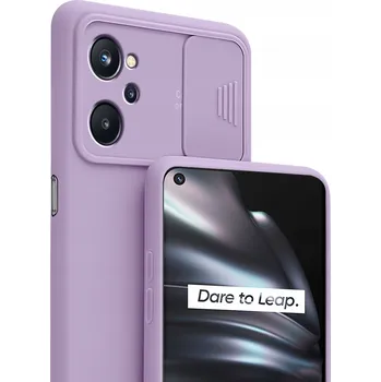 Pouzdro na mobilní telefon Zadní Kryt KrainaGSM pro Realme 9i fialový