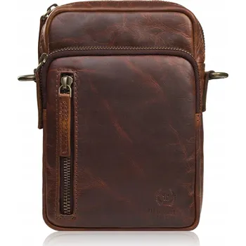 Paolo Peruzzi taška přes rameno IM-02 hnědá