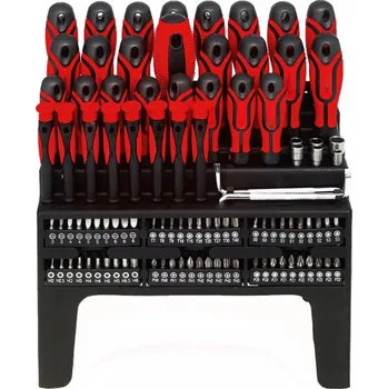 Šroubovák Zestaw ŚRUBOKRĘTÓW wkrętaków BITÓW 122 SZT. PRVKŮ VE STOJANU