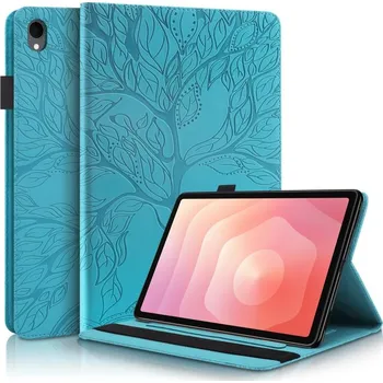Pouzdro na tablet VSECHNONAMOBIL 126704 ART TREE Zaklápěcí obal pro Samsung Galaxy Tab S11 modrý