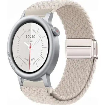 Příslušenství k chytrým hodinkám VSECHNONAMOBIL 126681 BRAIDED Nylonový řemínek pro CMF Watch 3 Pro STARLIGHT