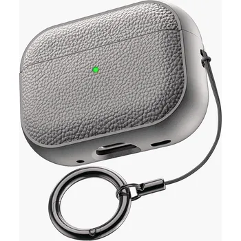 Sluchátka VSECHNONAMOBIL 126751 LYCHEE TPU Pouzdro pro Apple AirPods Pro 3 šedé