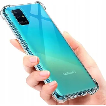 Pouzdro na mobilní telefon Zadní Kryt Pskom pro Samsung Galaxy A51 bezbarvý