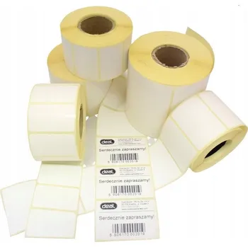 Samolepící etiketa Samolepicí štítky 55x46 mm, 400 štítků na roli