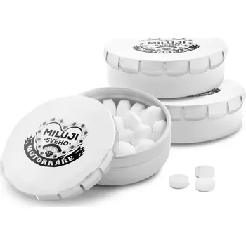 Bonbon Sablio Mentolky Miluji svého motorkáře - 3 ks