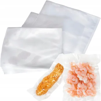 Potravinová fólie Sáčky 20x25 cm pro vakuové balení potravin, vroubkované, 50 ks