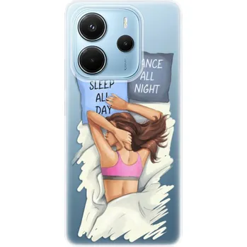 Pouzdro na mobilní telefon Silikonový obal iSaprio - Xiaomi Redmi Note 14 4G - Dance and Sleep (Silikonový obal, kryt a pouzdro iSaprio - Xiaomi Redmi Note 14 4G - Dance and Sleep - stylová ochrana telefonu, pružný TPU materiál, odolný UV potisk, česká výroba)