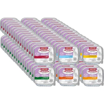 Krmivo pro kočku Animonda Integra Diabetes 96x100g - MIX všech 6 příchutí (pro diabetiky)
