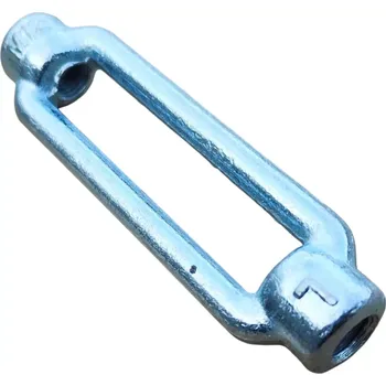 Matice Matice otevřená M36 k napínáku DIN 1480, pravolevý závit, bílý zinek