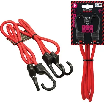 Upínací popruh QUICKLOADER® Bungee 24 kg • 80 cm • 2-pack