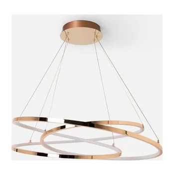 Zlaté LED závěsné svítidlo stuha CHOLET