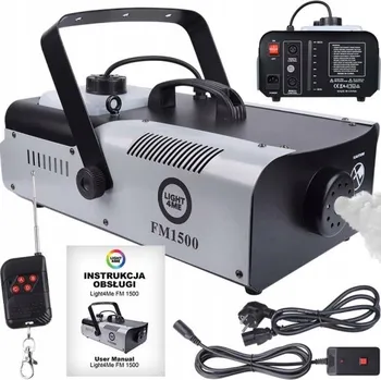 Osvětlovací technika LIGHT4ME FM 1500 výrobník mlhy / dýmu s dálkovým ovládáním