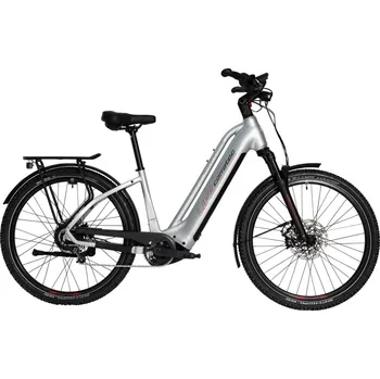 Elektrokolo CORRATEC Life CX8 12S Automatic - Rám 53 cm Stříbrná