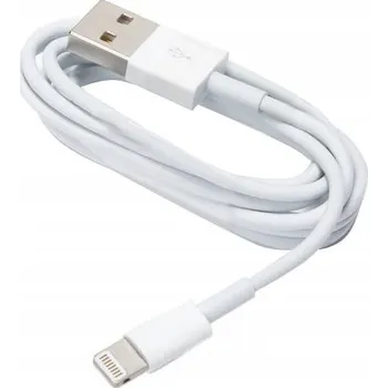 Datový kabel Kabel TelForceOne USB - Apple Lightning 1,5 m bílý