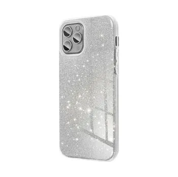 Pouzdro na mobilní telefon Kryt SHINING pro SAMSUNG A17 stříbrný - OEM + zdarma možnost vyzkoušet a vrátit zboží do 30 dní
