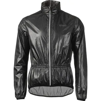 Cyklistická bunda R2 Cyklistická bunda - pláštěnka - Barva Černá