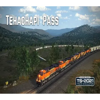 Počítačová hra Train Simulator: Tehachapi Pass: Mojave - Bakersfield Route Add-On DLC