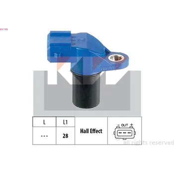 Kliková hřídel Senzor, otáčky motoru KW 453 105