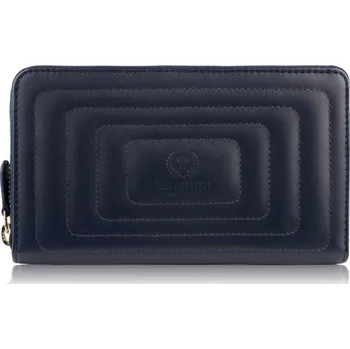 Peněženka Paolo Peruzzi dámská peněženka z pravé kůže modrá