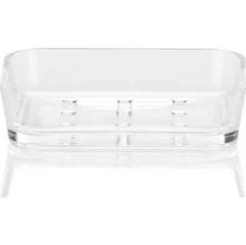 Mýdlenka Volně stojící Mýdlenka Kela Kristall, průhledný plast