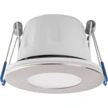 MEGAMAN LED podhledové bodové svítidlo Tego Slim, 2 800 K, nikl, IP65 1 x 5,5 W LED