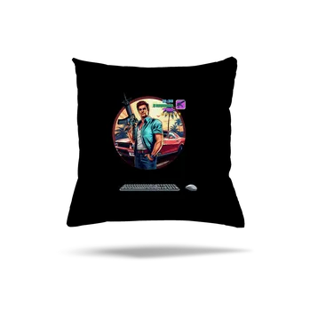 Polštář Bastard B17: GTA polštář Black