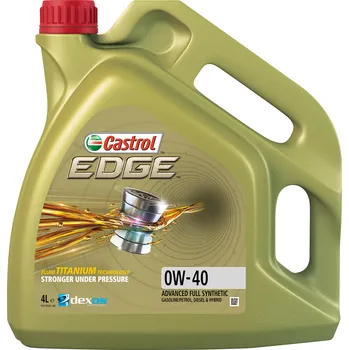 Motorový olej Olej Castrol Edge 0W-40 PC 4L + K2 Nano Sprej