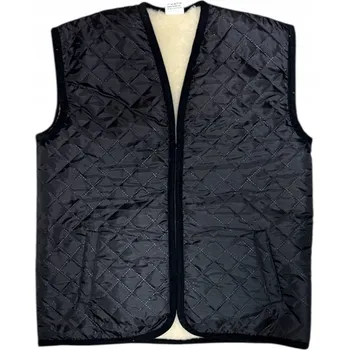 Dámská vesta Teplá Vlněná Vesta Dámská Pánská Merino Prošívaná S-4XL