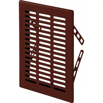 Větrací mřížka Ventilační mřížka Ventilační Awenta hnědá