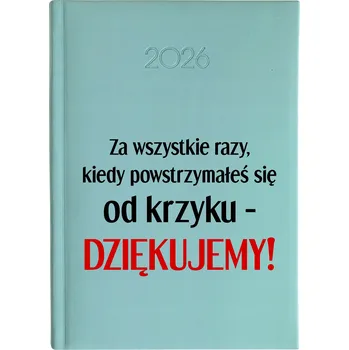 Kalendář Knižní kalendář 2026 A5 FunnyCase vícebarevný