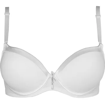 Podprsenka Victoria vyztužená podprsenka s kosticemi 100D bílá