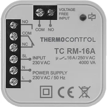 Hlavice pro radiátor THERMOCONTROL TC RM-16A Pomocné relé