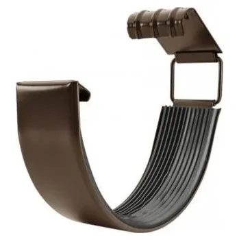 Střecha Spojka žlabu pozinkovaná Lakovaná RAL 8017 hnědá čoko 250mm