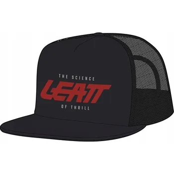 Kšiltovka KŠILTOVKA LEATT TRUCKER BLACK S-XL (S-XL)