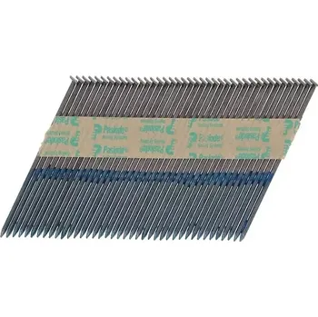 Hřebík Hřebík stavební F-PACK kroužkový - 2,8x75mm (Vlastnosti: určení: interiér typ pásku: papírový pásek typ hlavy: RounDrive počet plynových náplní: 2 Rozměry: úhel:34 ° průměr:2,8mm délka:75mm balení:2500ks)