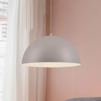 Schöner Wohnen závěsné světlo Ali Sandbrise, železo, Ø 38 cm E27 - Ø stínidlo na lampu 38 cm; baldachýn – Ø 10 cm, výška 2,5 cm písečná bríza 1 x 25 W - Doprava zdarma