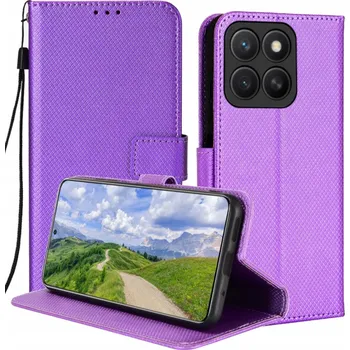 Pouzdro na mobilní telefon Flipové pouzdro Radian pro Motorola Edge 60 Pro fialové