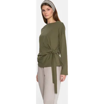 BY INSOMNIA BLŮZA S VÁZÁNÍM ROSARIO L