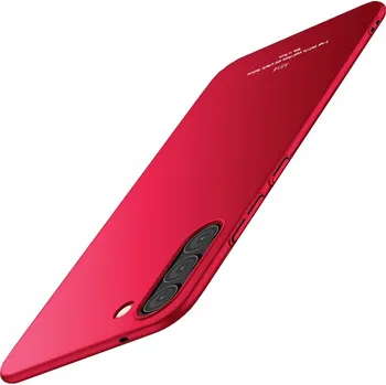 Pouzdro na mobilní telefon Pouzdro Msvii pro Samsung Galaxy S23 5G / Kryt Zadní Kryt Barva Červená