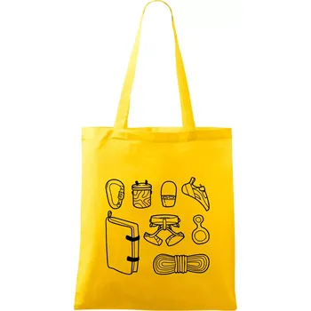 Climbing Wall Gear - Taška bavlněná - 42 x 38 cm ( Žlutá )