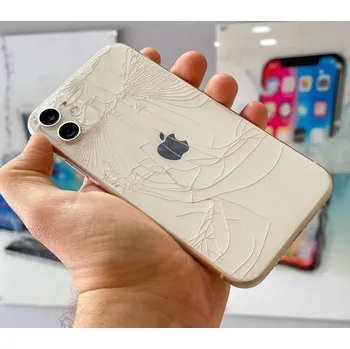 Pouzdro na mobilní telefon Zadní kryt / kryt baterie pro Apple iPhone 8 bílý