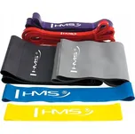 6 RŮZNÝCH GUM, SADA 6 REGULOVATELNÝCH POSILOVACÍCH GUM HMS