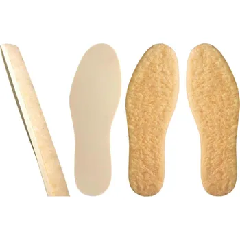Vložka do bot Teplé VLNĚNÉ vložky do bot ZIMNÍ Vycpávky KOŽÍŠEK velikost 24 25 - 16,3 cm