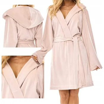 Dámský župan Dámský župan L&L 2509 Luna S-Xl L-170/102/110 angora