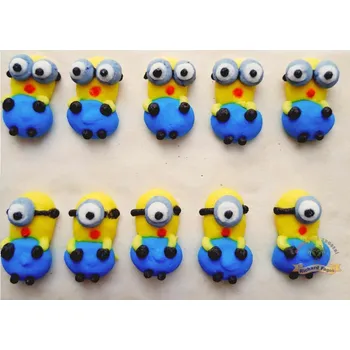 Přisada na vaření a pečení Cukrová dekorace mimoni 10ks - Fagos